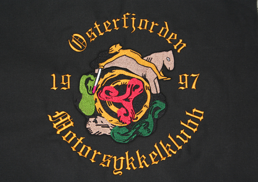 logo Osterfjordem motorsykkelklubb